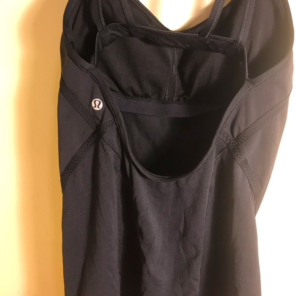 LULULEMON Black tank top